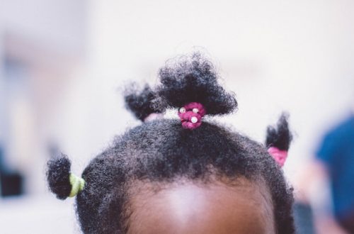 håruppsättning barn